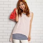 ZOO - Button-Back Sleeveless Top