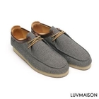 LUVMAISON - Check-Print Oxfords