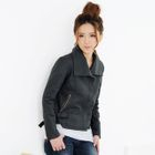 prischu essentials - Faux-Leather Jacket