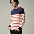 JBROS - Striped Knit Sweater