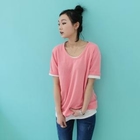 TISVIN - Scoopneck Short-Sleeve T-Shirt