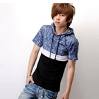 SeventyAge - Hooded Snake-Print Short-Sleeve Tee