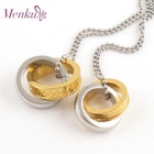 Menku - Two-Tone Ring Pendant