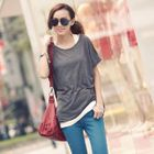 PUFFY - Asymmetric-Hem Loose-Fit T-Shirt
