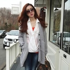 BBon-J - Rib-Knit Oversized Cardigan