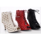 Smoothie - Lace-Up Cut-Out Ankle Boots
