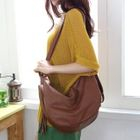 STYLEKELLY - Convertible Tasseled Faux-Leather Backpack