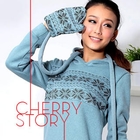 Cherry Story - Snowflakes Hooded Pullover + Mittens