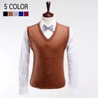 Style YOURS - V-Neck Sleeveless Knit Top