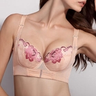 Moonbasa - Rhinestone-Accent Lace Bra