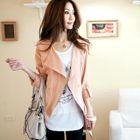 Tokyo Fashion - Tab-Sleeve Double-Breasted Trench Coat