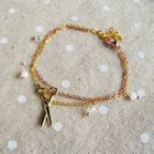 MyLittleThing - Gold Lovely Scissors Beacelet