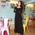 BBon-J - Scoop-Neck A-Line Dress