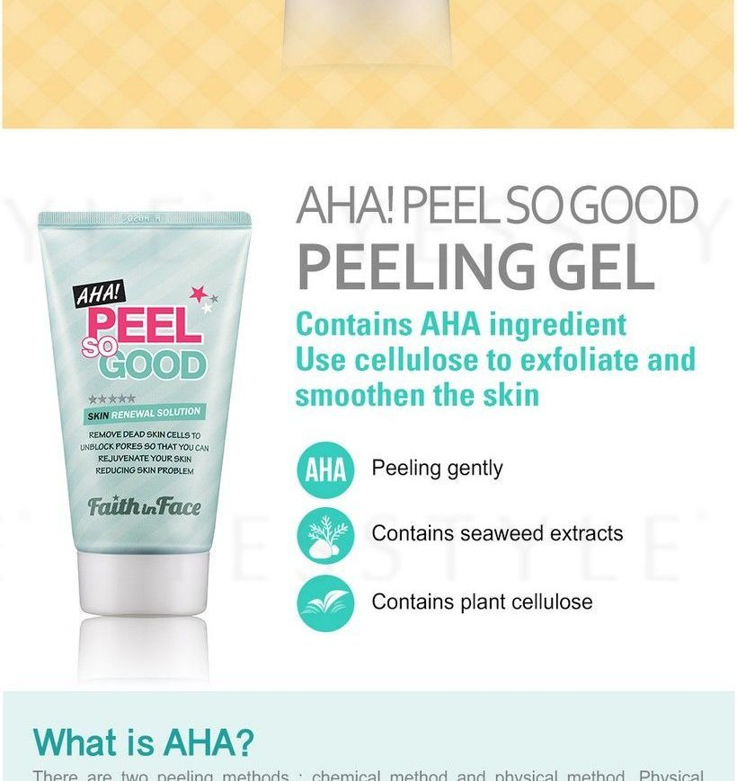 Faith in Face AHA Peel So Good Peeling Gel YESSTYLE