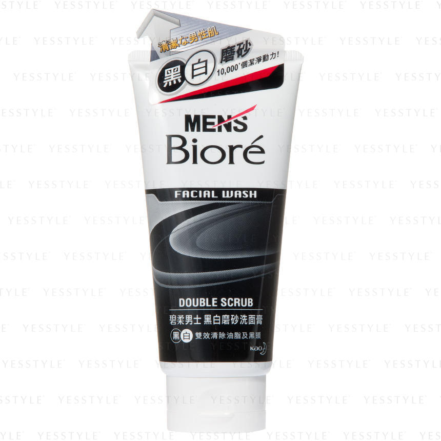 Kao Biore Men's Facial Wash (Double Scrub) YESSTYLE