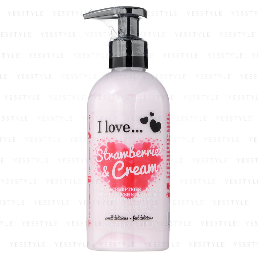 I love… Strawberries and Cream Moisturizing Body Lotion YESSTYLE