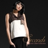59 Seconds - 直纹仿外套连衣背心