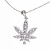 Samudra Raccolta - Maple Leaf Cyrstal Pendant