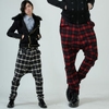deepstyle - Plaid Drop-Crotch Pants