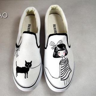 Buy HVBAO Canvas Slip-Ons | YesStyle