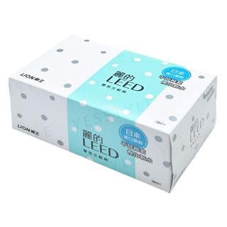 lion - leed beauty puff (blue flower box)