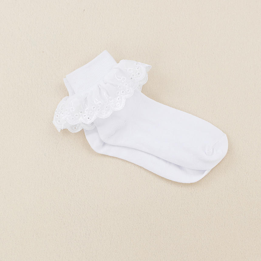 Skool Lace Trim Socks | YESSTYLE