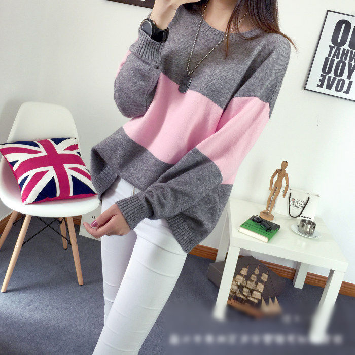 FR Color-Block Sweater | YESSTYLE