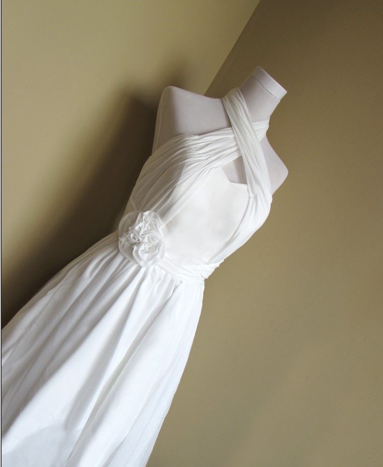 Bridal Workshop Sleeveless High-Low Chiffon Cocktail Dress | YESSTYLE