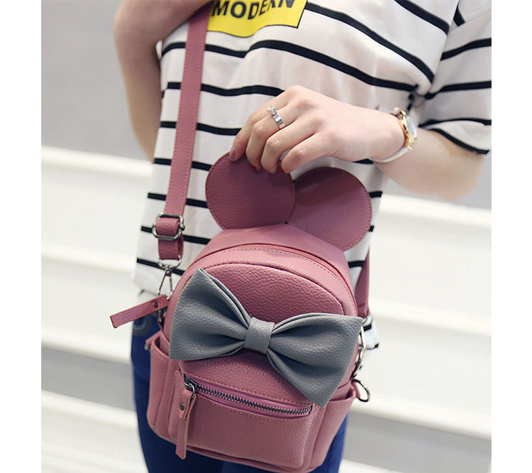 Bam's Mouse Ear Bow Mini Backpack | YESSTYLE